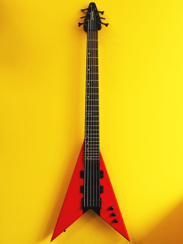 Cherrystone 6-String V-Style Bass Guitar